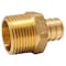 Apollo 3/4 in. Brass PEX Barb x 3/4 in. Male Pipe Thread Adapter APXMA3434 - alternate 1